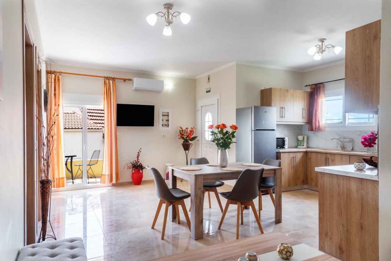 Villa Georgia Lefkímmi Buitenkant foto