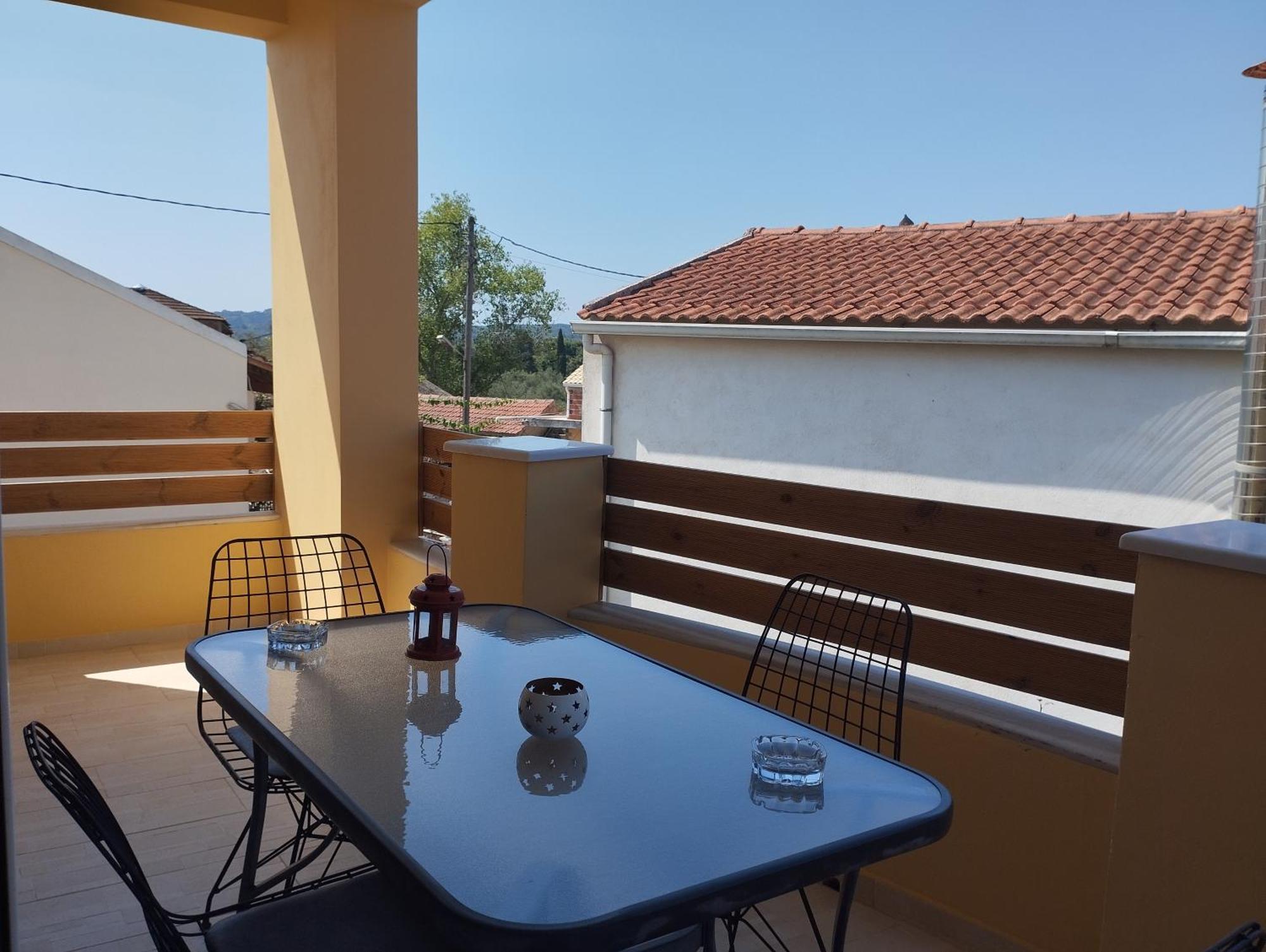 Villa Georgia Lefkímmi Buitenkant foto