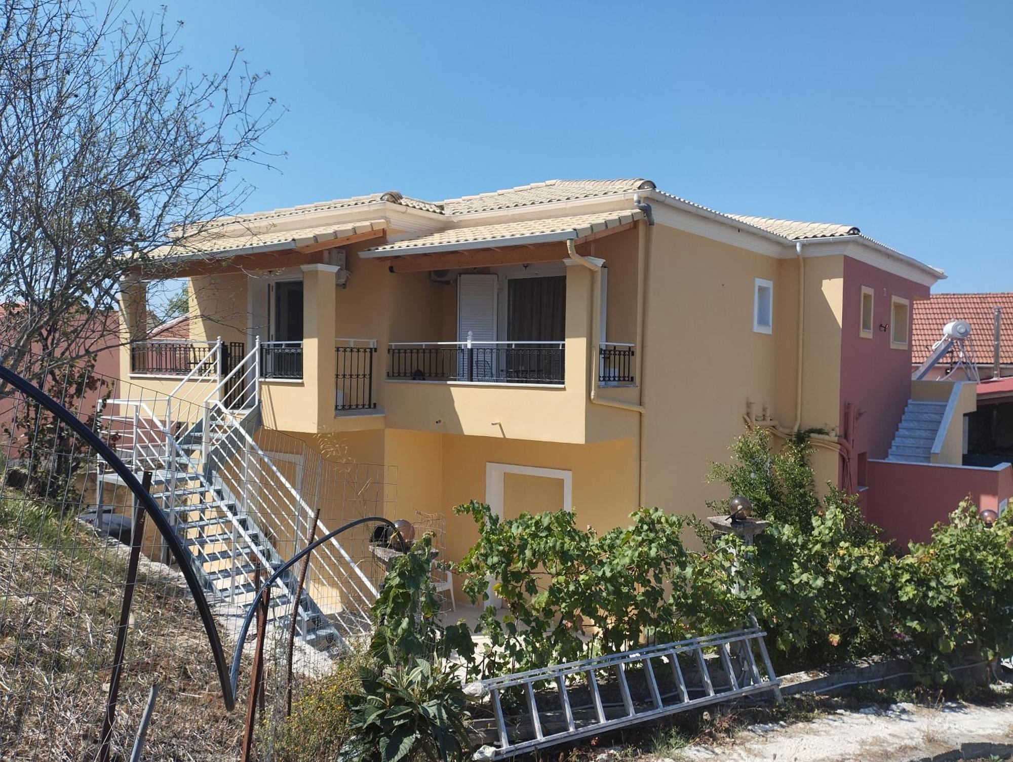 Villa Georgia Lefkímmi Buitenkant foto